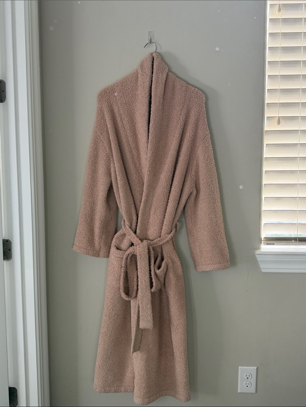 Barefoot dreams Cozy Chic Maxi camel robe s L